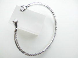 Exclusief - Zilveren boei armband kofoe - kofoe  "piet piet"