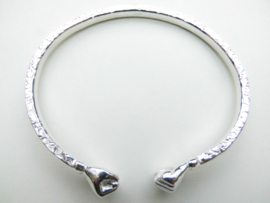 Exclusief - Zilveren boei armband kofoe - kofoe  "piet piet"