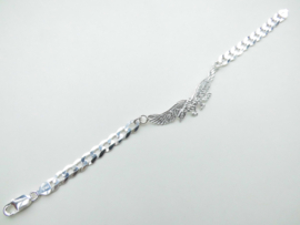 Zilveren adelaar bracelet.