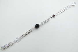 Zilveren alakondre bracelet.