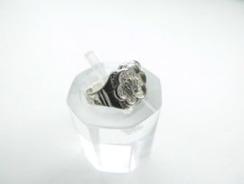 Zilveren baby ring 2