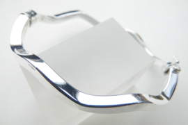 Zilveren armband zigzag.