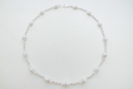 Zilveren makka-peri lontai ketting. (medium)