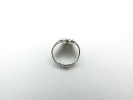 Zilveren baby ring 2
