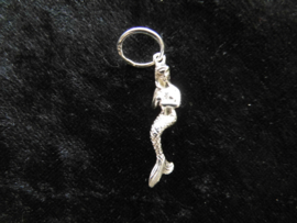 Zilveren zeemeermin hanger.