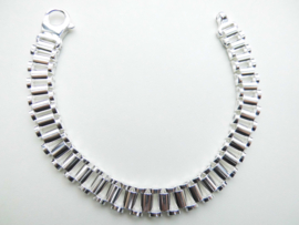 Zilveren bracelet.