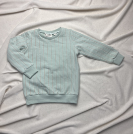 Sweater | Stripes mint