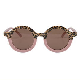 Zonnebril | Leopard Pink