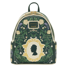 Loungfly Netflix Bridgerton Silhouette Floral Mini Backpack