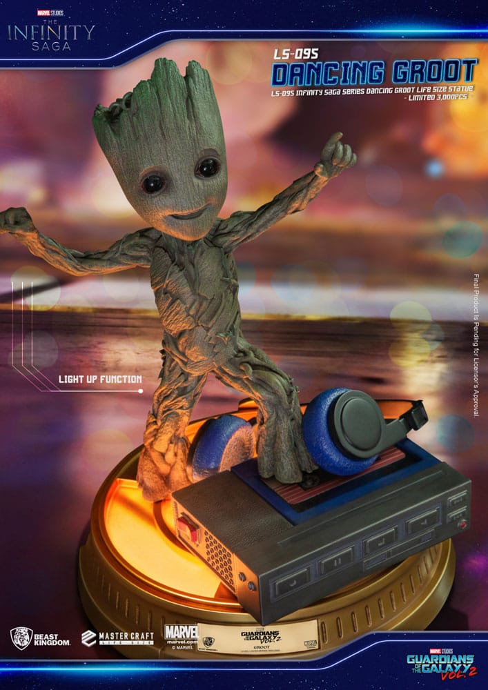Guardians of the Galaxy 2 Life-Size Statue Dancing Groot 32 cm