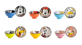 DISNEY - Forever & Ever - Set van 6 kommen 300ml