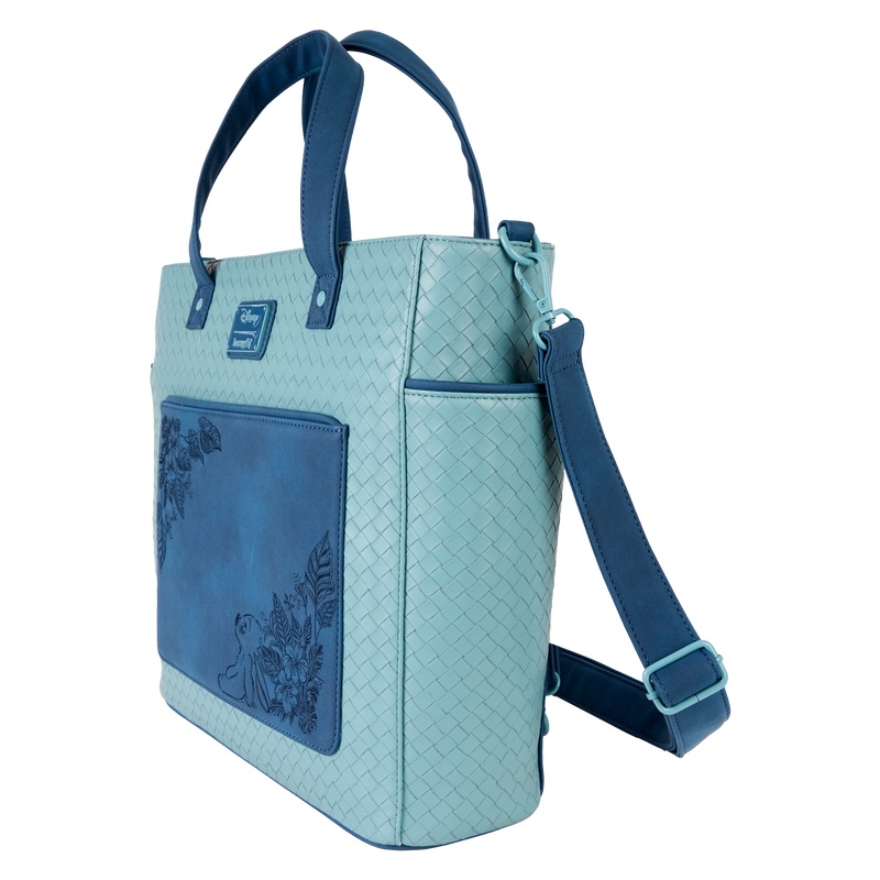 Loungefly DISNEY - Stitch "Embroidered" - Convertible Tote Bag