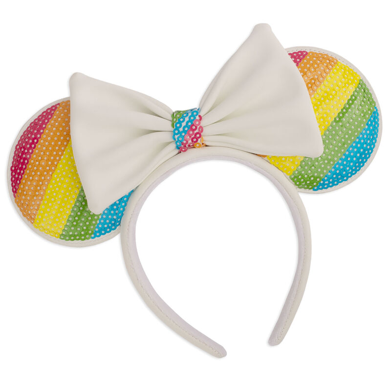 Loungefly – Rainbow Pride Sequins Minnie Ears