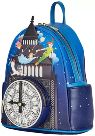 Loungefly Peter Pan Clock Glow in the Dark Mini Backpack