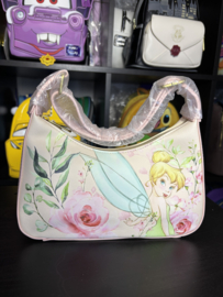 Loungefly Disney Peter Pan Tinker Bell Pastel Floral Shoulder Bag