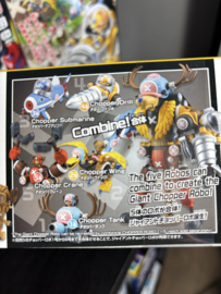 ONE PIECE - Chopper Robot set van 5