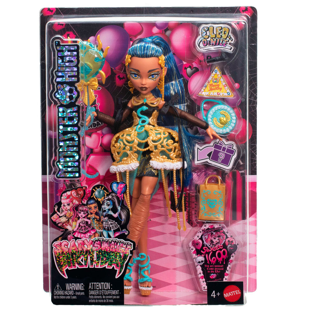 Monster High Scary Sweet Birthday 1600 Cleo De Nile doll