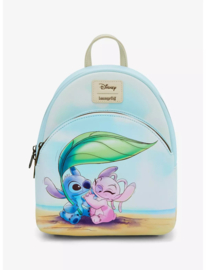 Loungefly Disney Stitch & Angel Beach Date Mini Backpack