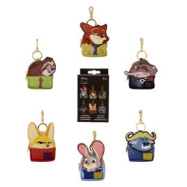 Loungefly Disney Zootopia Mystery Mini Backpack Keychain Charm