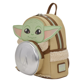 Loungefly Star Wars The Mandalorian Grogu & Anzellan Mini Backpack