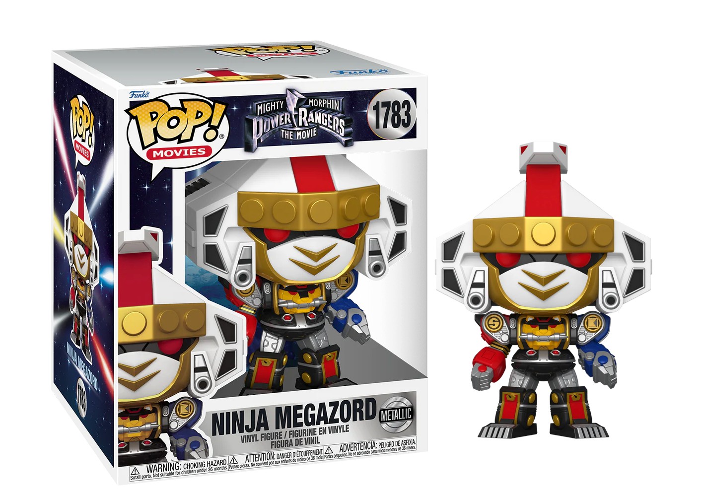 POWER RANGERS - POP SUPER N° 1783 - Ninja Megazord  (Metallic)
