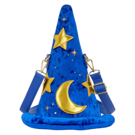 Loungefly - Disney Fantasia Mickey Mouse Sorcerer Hat Figural Crossbody Bag