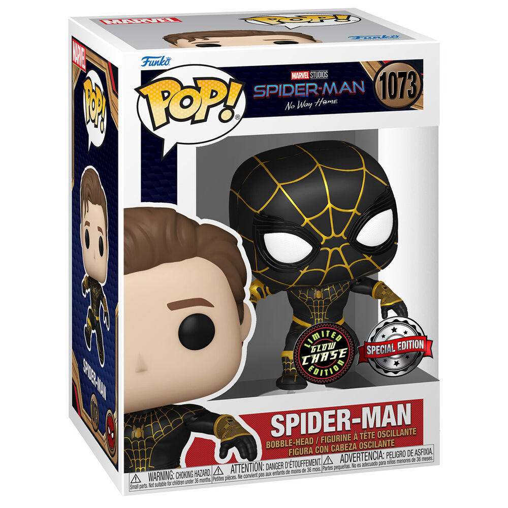 POP figure Marvel Spider-Man No Way Home Spider-Man Exclusive CHASE