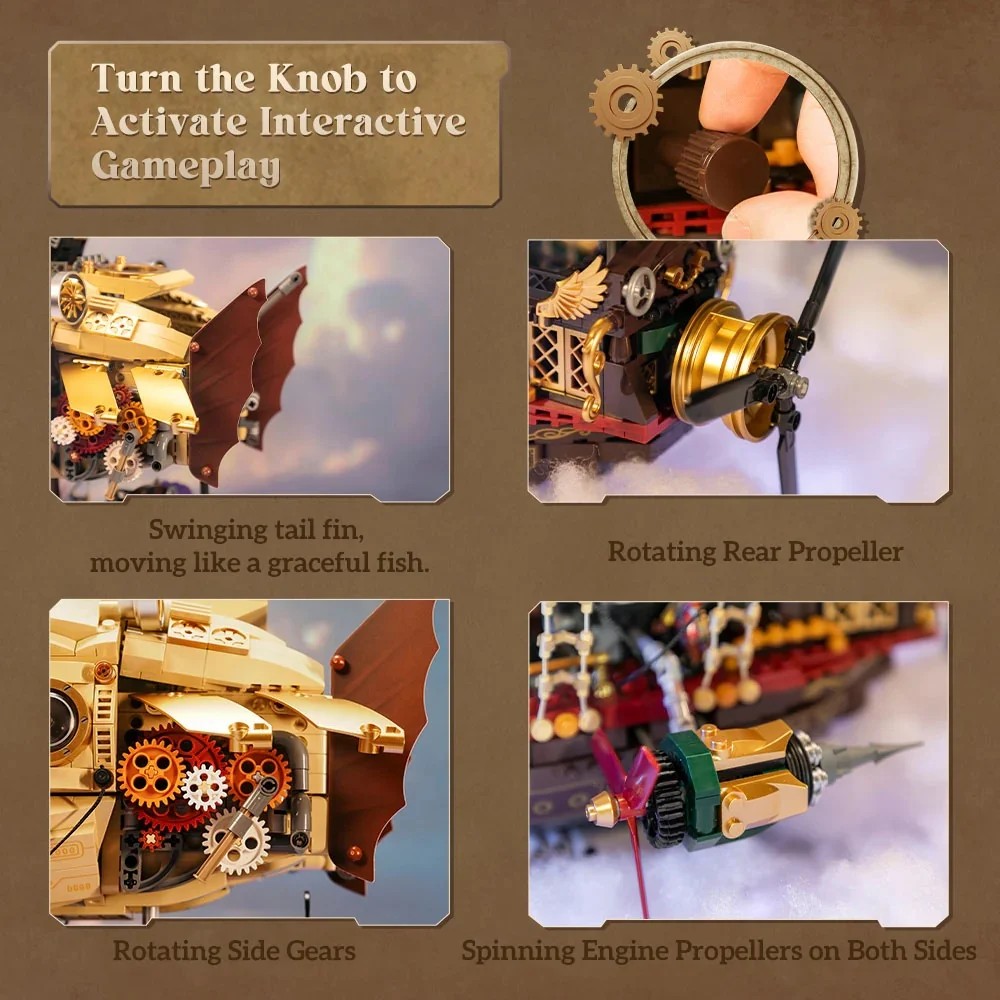 PANTASY - Steampunk Airship - Building block
