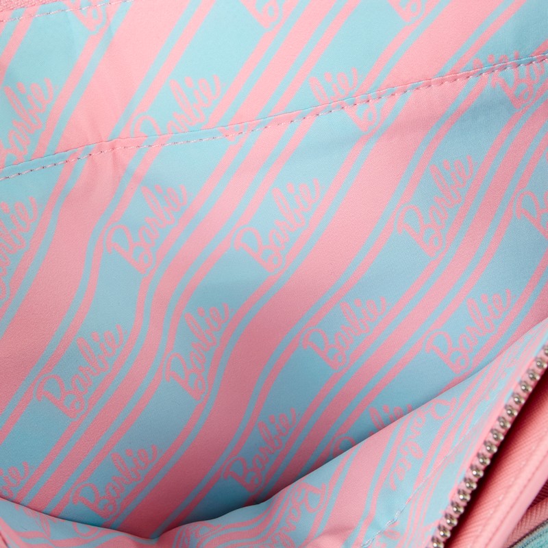 Loungefly - Mattel - Classic blue and pink Barbie convertible Tote bag