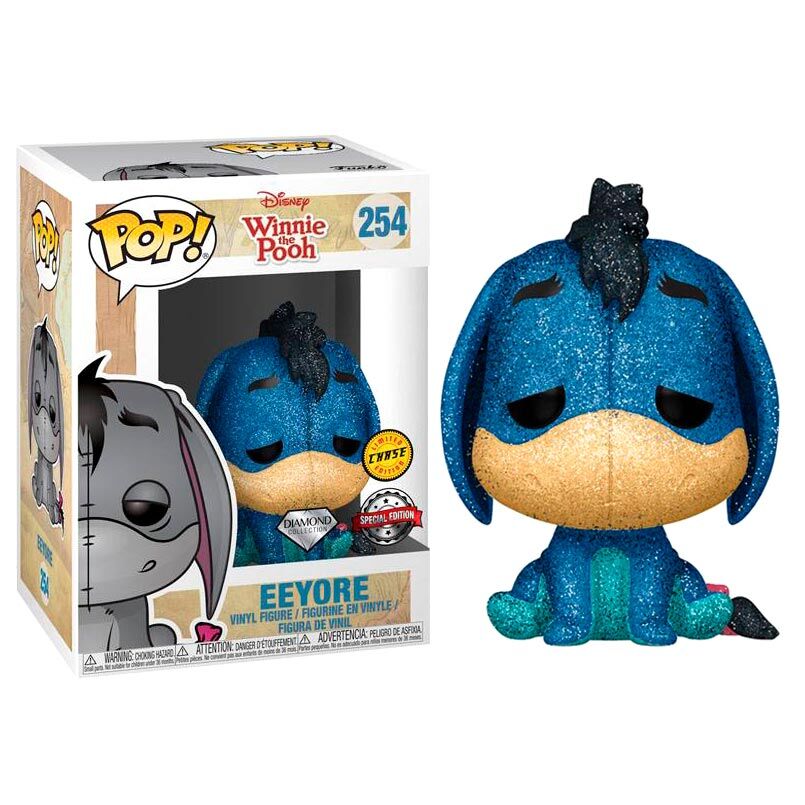 POP figure Disney Winnie The Pooh Eeyore Glitter Exclusive CHASE