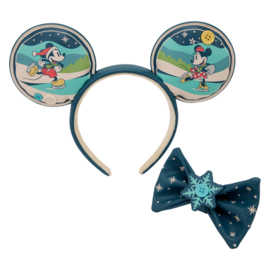 Loungefly - Disney - Mickey & Minnie Holiday Ear Headband