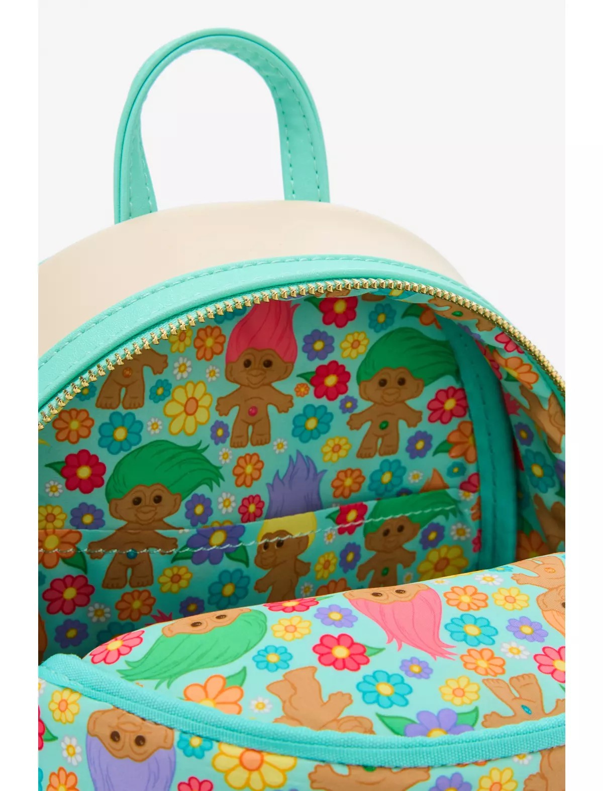 Loungefly Good Luck Trolls Rainbow Mini Backpack