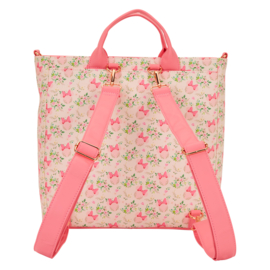Loungefly - Disney Minnie Mouse Floral Convertible Backpack & Tote Bag