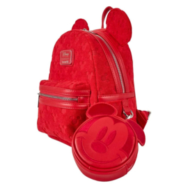 Loungefly DISNEY - Mickey "Ears Burnout" - Mini Backpack