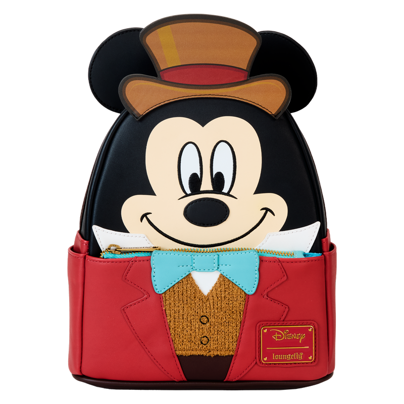 Loungefly Limited Edition Mickey Mouse Christmas Carol Bob Cratchit Cosplay Mini Backpack