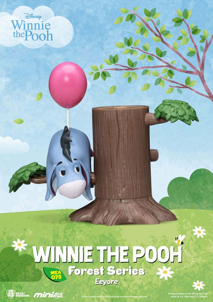 WINNIE THE POOH - Forest Series - 6 Mini Egg Attack Statuette Set 12cm