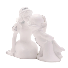 DISNEY - 'White&Silver' - Snow White & Dopey - Spaarpot - 17cm