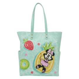 Loungefly Mickey & Minnie Beach Fun Tote Bag