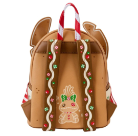 Loungefly Disney Lilo & Stitch scented Gingerbread Stitch Cosplay Mini Backpack