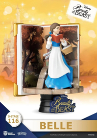 DISNEY - Belle - Statue D-Stage Book Series Diorama PVC 13cm