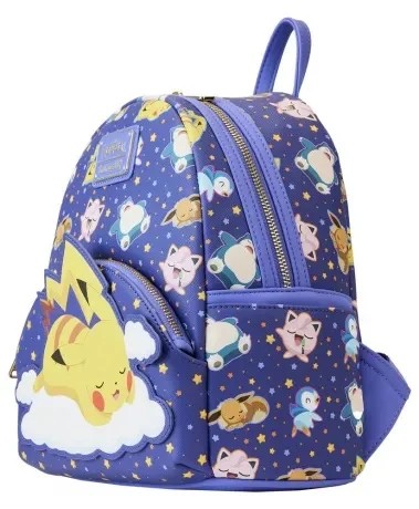 Loungefly POKEMON - Sleeping Pikachu and friends - Mini Backpack
