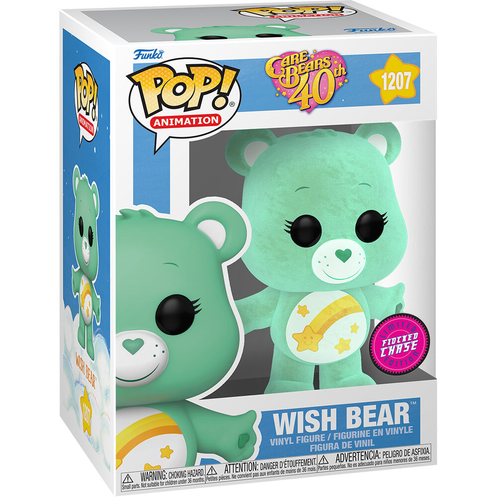 POP figure Care Bears 40th Anniversary Wish Bear CHASE