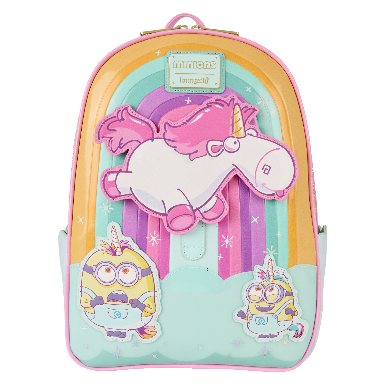 Loungefly - Minions - Fluffy Unicorn mini backpack
