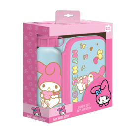 MY MELODY - Set of Lunch Box & Bottle 500ml