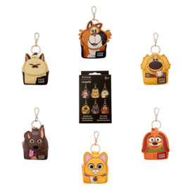 Loungefly Disney-Pixar Dogs & Cats Mystery Mini Backpack Keychain Charm
