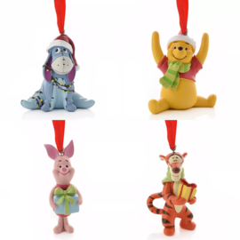 DISNEY - Winnie & Friends - Set of 4 Hanging Decoration