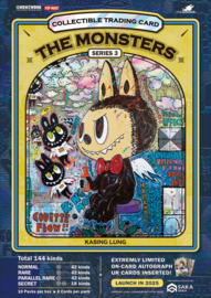 How2work Labubu Collectible Chrome Trading Cards The Monsters Series 3