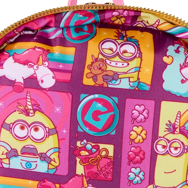 Loungefly - Minions - Fluffy Unicorn mini backpack