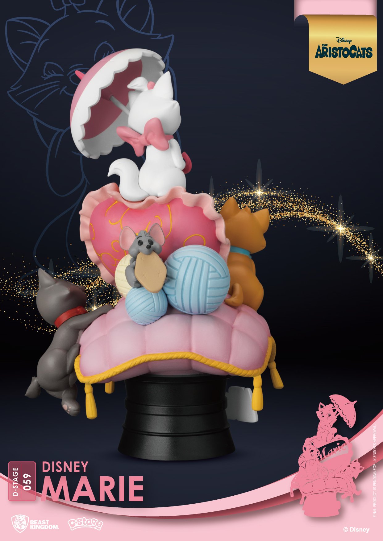 THE ARISTOCATS - Marie - Diorama D-Stage 16cm