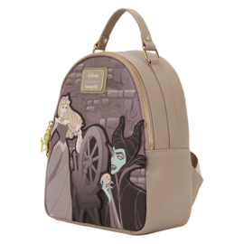 Loungefly Disney - Sleeping Beauty Spinning Wheel Mini Backpack